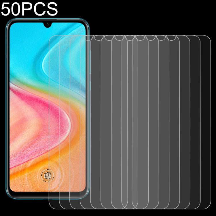 For Motorola Moto G9 Play 50 PCS 0.26mm 9H 2.5D Tempered Glass Film, For Samsung Galaxy A31 (50 PCS), For Xiaomi Black Shark 3 / Black Shark 3S (50 PCS), For Motorola Moto E (2020) (50 PCS), For Huawei P Smart 2020 (50 PCS)