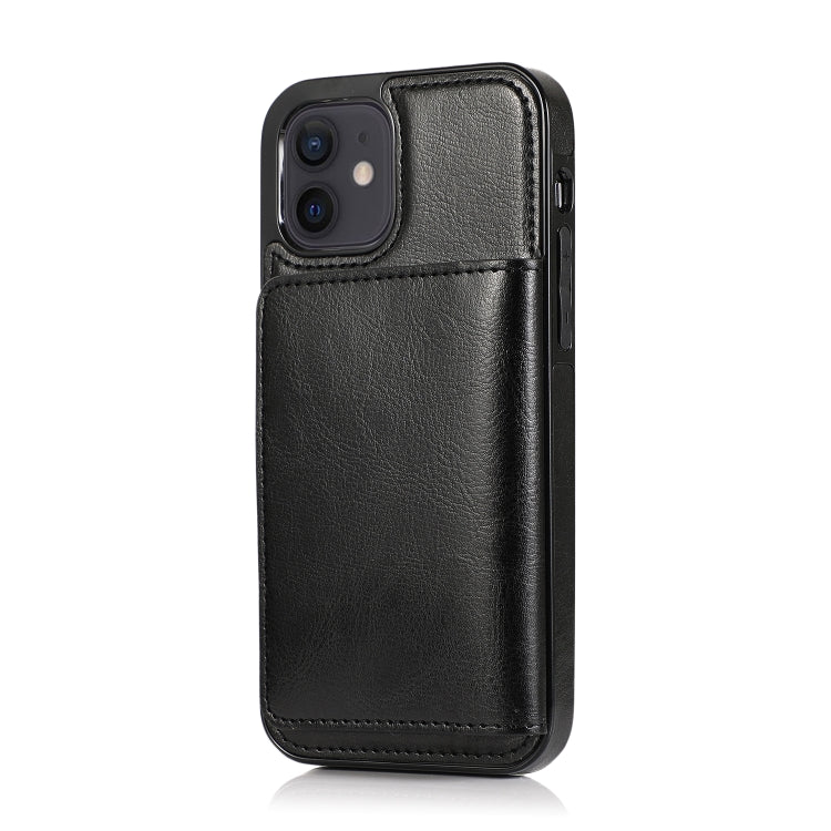 Shockproof PU + TPU Protective Case with Card Slots & Holder