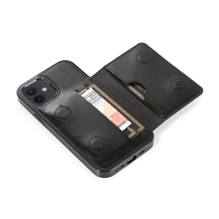 Shockproof PU + TPU Protective Case with Card Slots & Holder