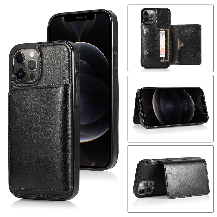 Shockproof PU + TPU Protective Case with Card Slots & Holder