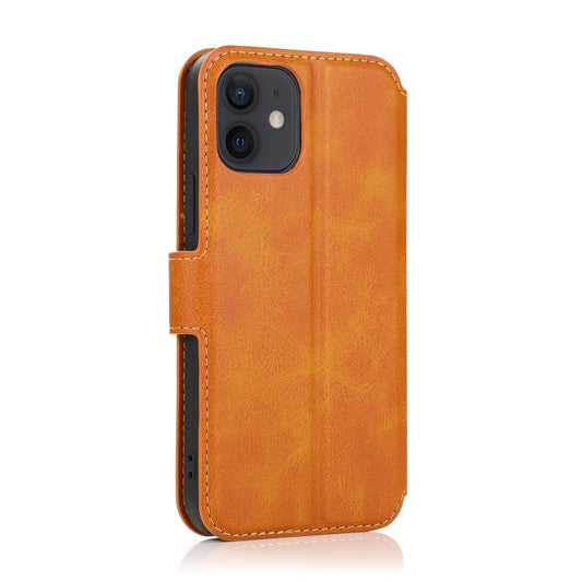 Card slot detail on iPhone 12 mini shockproof wallet case with photo frame