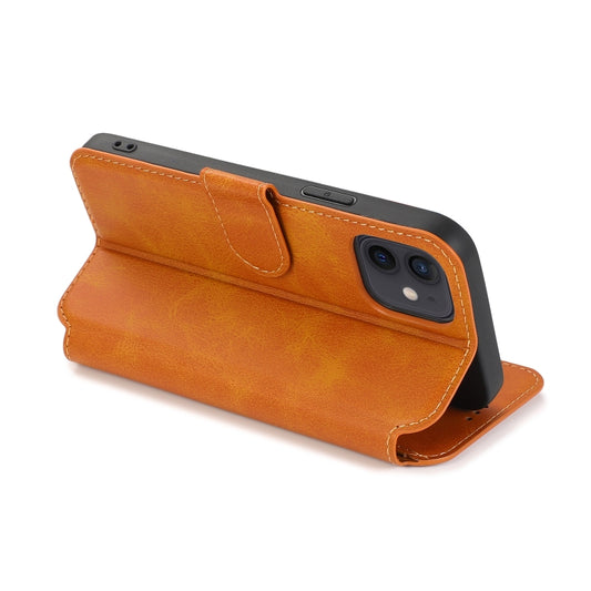Photo frame window detail on iPhone 12 mini wallet case with card storage