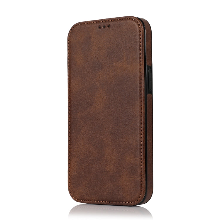 Strong Magnetic Closure PU + TPU Leather Case with Card Slots & Holder
