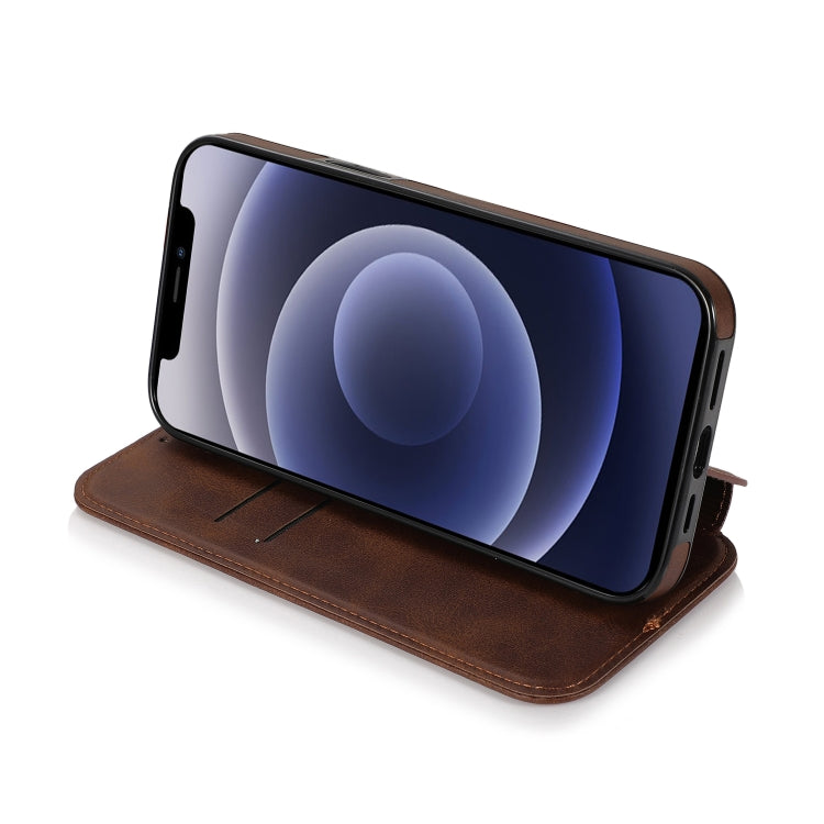 Strong Magnetic Closure PU + TPU Leather Case with Card Slots & Holder