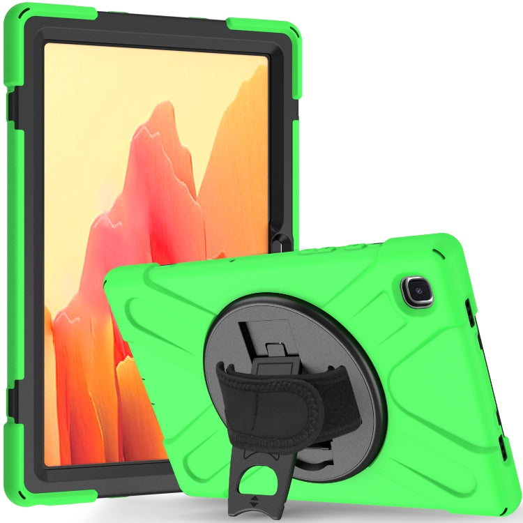 Étui de protection rotatif à 360 degrés en PC et silicone avec support et dragonne, pour Samsung Galaxy Tab A7 (2020) T500/T505 et iPad Air 2022/2020 10.9
