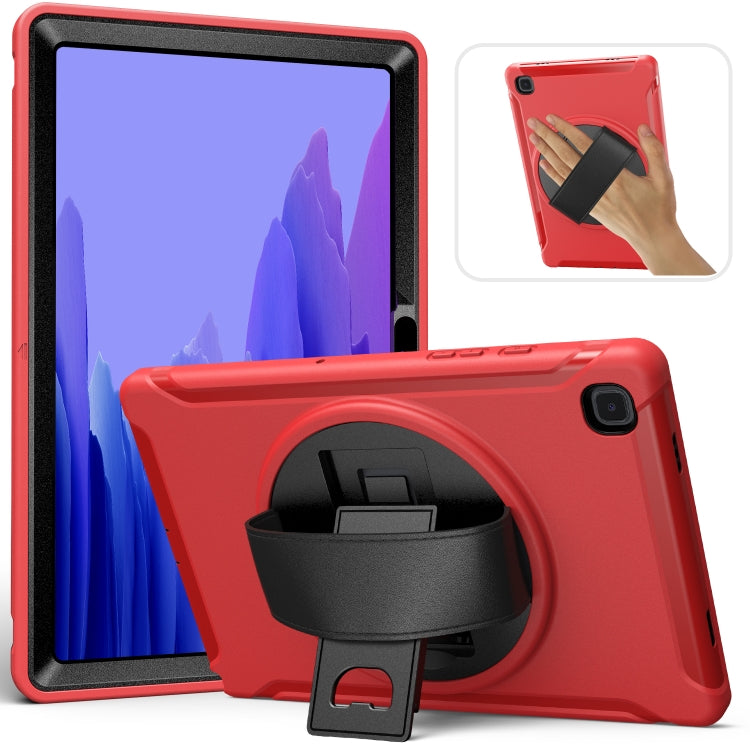 360 Degree Rotation PC + TPU Protective Case with Holder & Hand-strap & Pen Slot, For Samsung Galaxy Tab A7 (2020) T500/T505, For iPad Air 2022 / 2020 10.9, For iPad Air 2022 / 2020