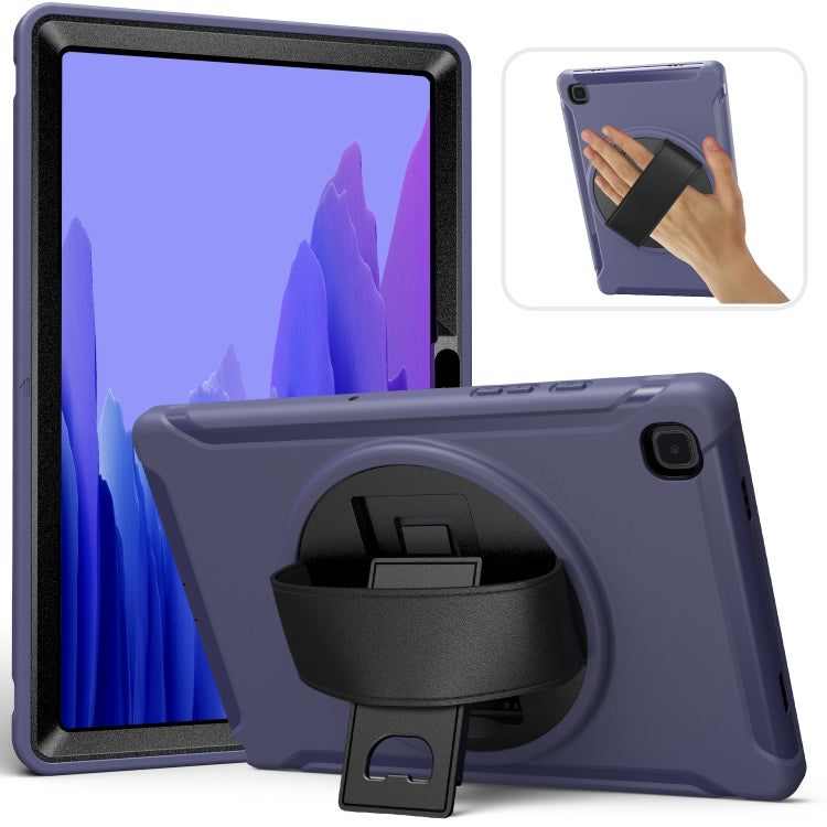 360 Degree Rotation PC + TPU Protective Case with Holder & Hand-strap & Pen Slot, For Samsung Galaxy Tab A7 (2020) T500/T505, For iPad Air 2022 / 2020 10.9, For iPad Air 2022 / 2020