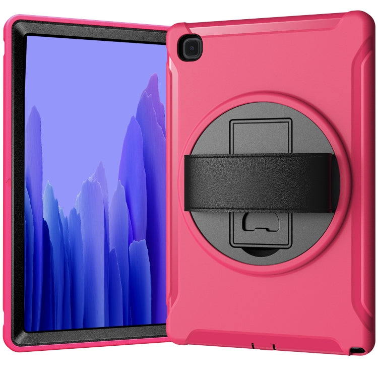 Étui de protection rotatif à 360 degrés en PC et TPU avec support, dragonne et emplacement pour stylet, pour Samsung Galaxy Tab A7 (2020) T500/T505, iPad Air 2022/2020 10.9, iPad Air 2022/2020