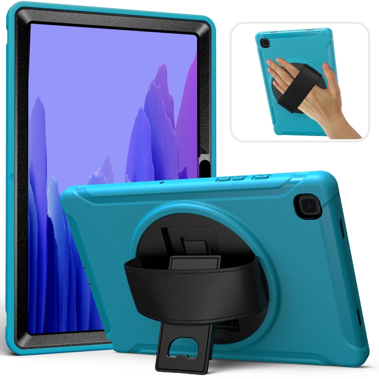 360 Degree Rotation PC + TPU Protective Case with Holder & Hand-strap & Pen Slot, For Samsung Galaxy Tab A7 (2020) T500/T505, For iPad Air 2022 / 2020 10.9, For iPad Air 2022 / 2020