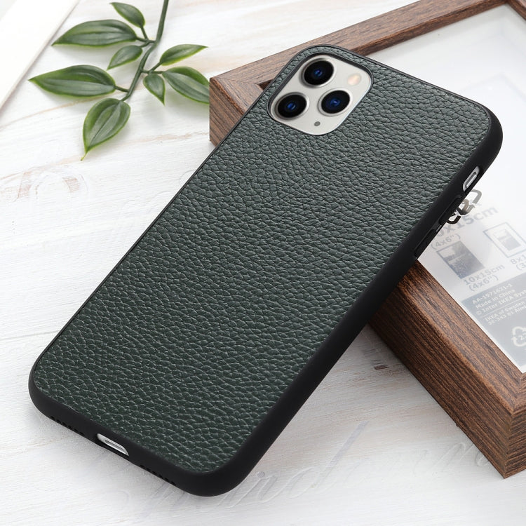Litchi Texture Genuine Leather Folding Protective Case