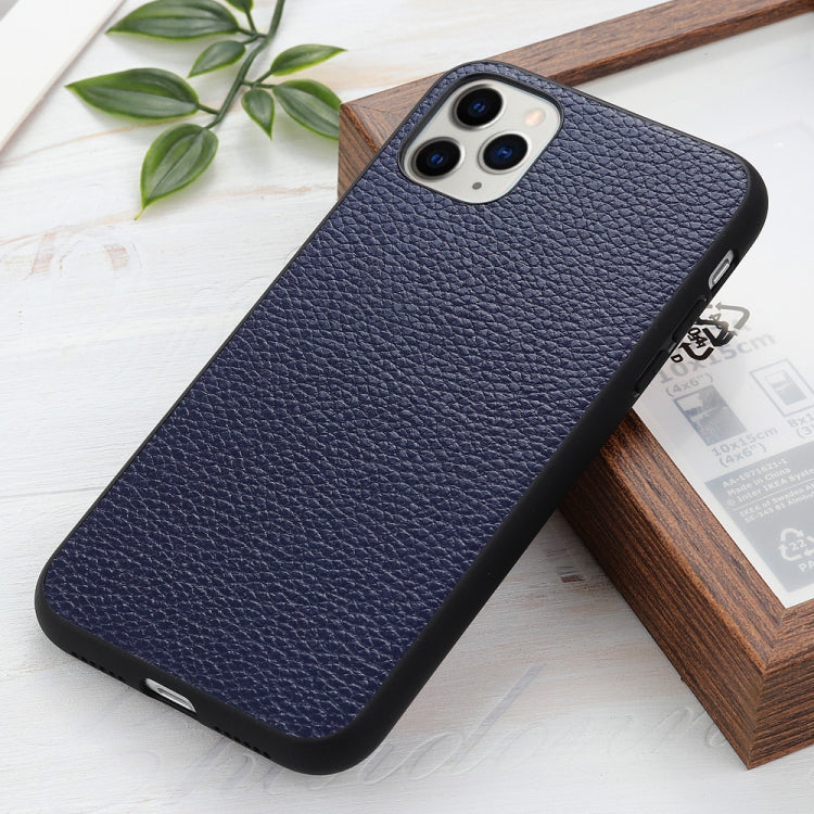 Litchi Texture Genuine Leather Folding Protective Case