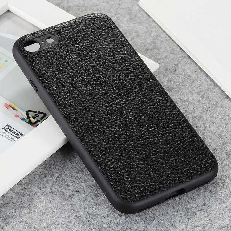 Litchi Texture Genuine Leather Folding Protective Case