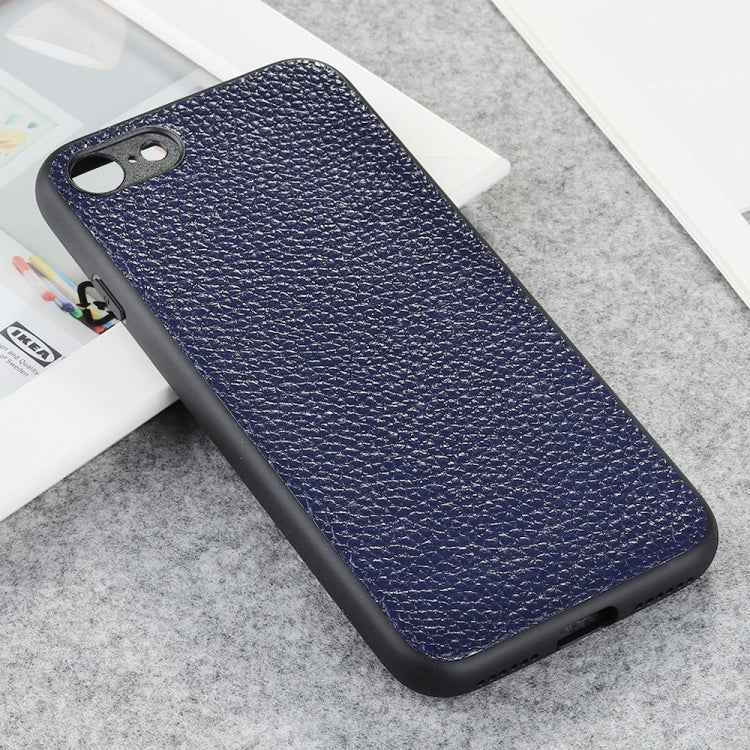 Litchi Texture Genuine Leather Folding Protective Case