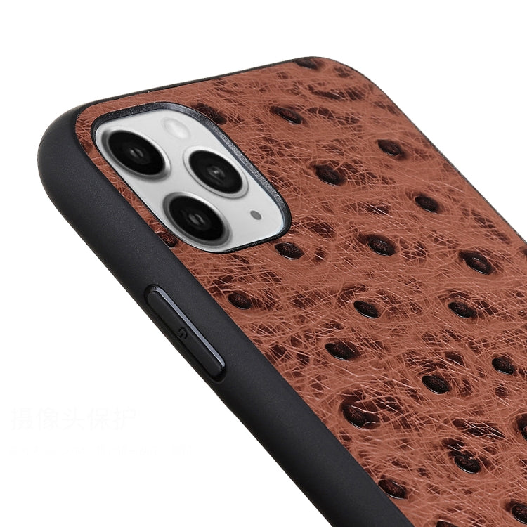 Ostrich Texture Genuine Leather Protective Case