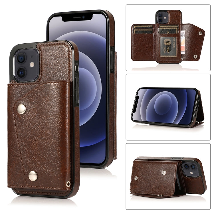 Shockproof PU + TPU Leather Case with Card Slots & Holder & Photo Frame & Wallet & Lanyard, For iPhone 12 mini, For iPhone 12 / 12 Pro, For iPhone 12 Pro Max