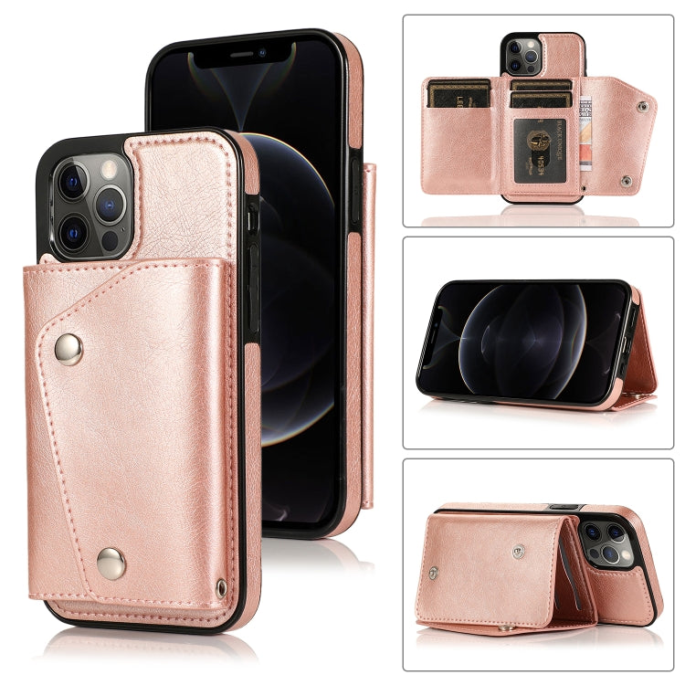 Shockproof PU + TPU Leather Case with Card Slots & Holder & Photo Frame & Wallet & Lanyard, For iPhone 12 mini, For iPhone 12 / 12 Pro, For iPhone 12 Pro Max
