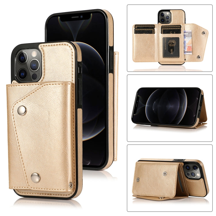 Shockproof PU + TPU Leather Case with Card Slots & Holder & Photo Frame & Wallet & Lanyard, For iPhone 12 mini, For iPhone 12 / 12 Pro, For iPhone 12 Pro Max