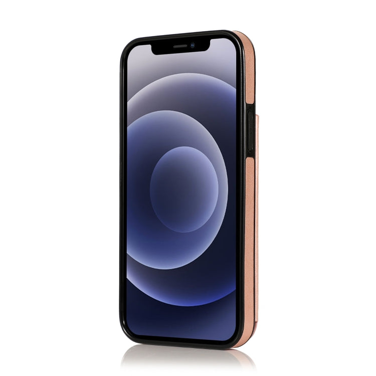 Double Buckle Mandala Pattern PU+TPU Protective Case with Card Slots & Holder & Photo Frame, For iPhone 12 mini, For iPhone 12 / 12 Pro, For iPhone 12 Pro Max