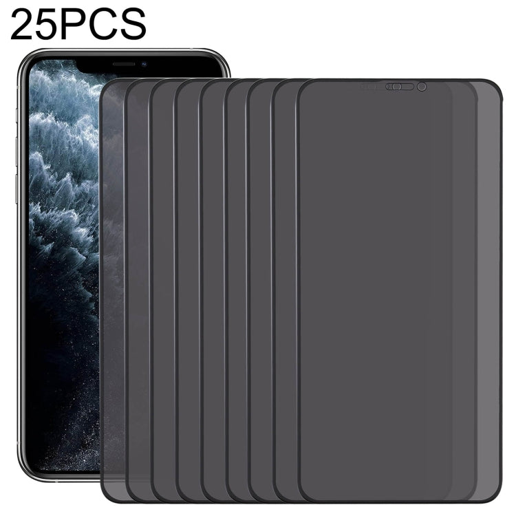 25 PCS Anti-peeping Plasma Oil Coated High Aluminum Wear-resistant Tempered Glass Film, For iPhone X / XS (25 PCS), For iPhone XR (25 PCS), For iPhone XS Max (25 PCS), For iPhone 11 (25 PCS), For iPhone 11 Pro (25 PCS), For iPhone 11 Pro Max (25 PCS)��...