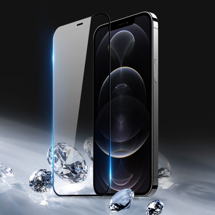 DUX DUCIS 0.33mm 9H Medium Alumina HD Full Screen Tempered Glass Film, For iPhone 12 Mini, For iPhone 12 / 12 Pro, For iPhone 12 Pro Max