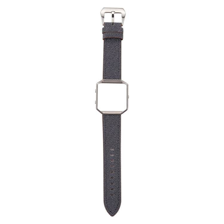 For Fitbit Blaze Cowboy Texture Genuine Leather Replacement Strap Watchband, For Fitbit Blaze
