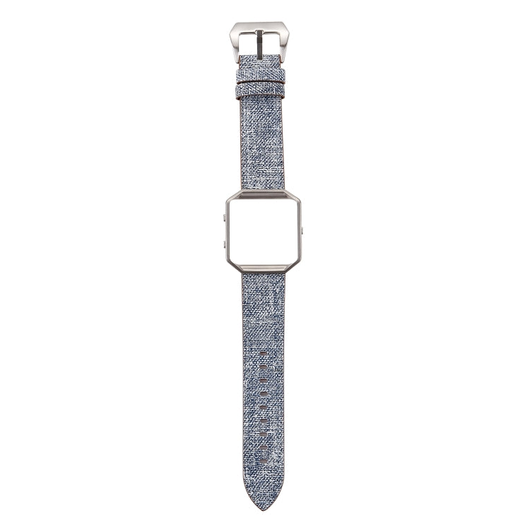 For Fitbit Blaze Cowboy Texture Genuine Leather Replacement Strap Watchband, For Fitbit Blaze