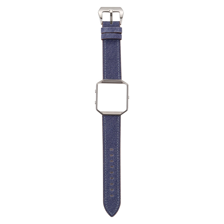 For Fitbit Blaze Cowboy Texture Genuine Leather Replacement Strap Watchband, For Fitbit Blaze