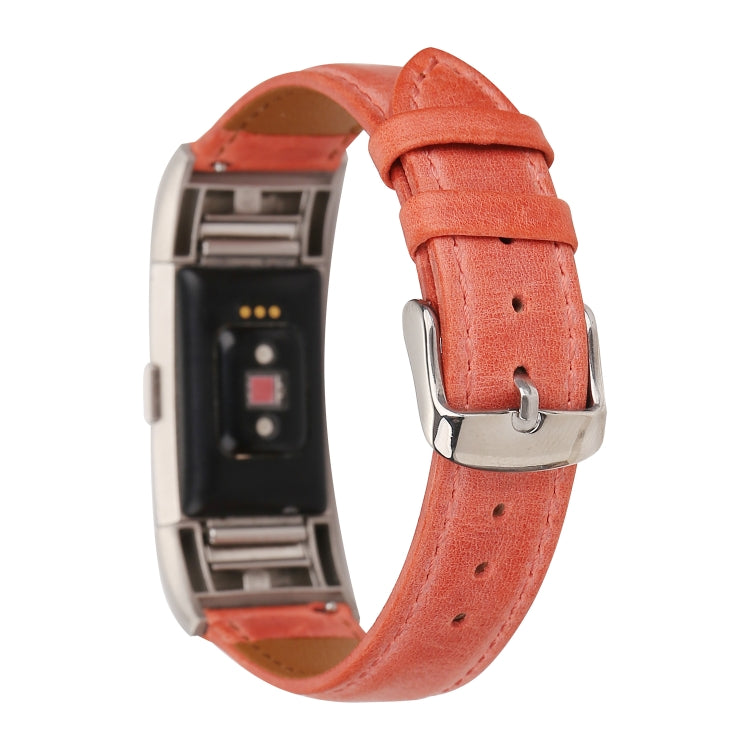 Fresh Style Genuine Leather Replacement Strap Watchband, For Fitbit Charge 2, For Fitbit Blaze