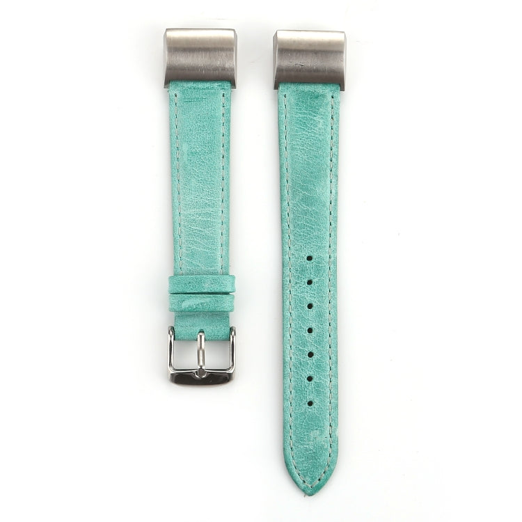 Fresh Style Genuine Leather Replacement Strap Watchband, For Fitbit Charge 2, For Fitbit Blaze