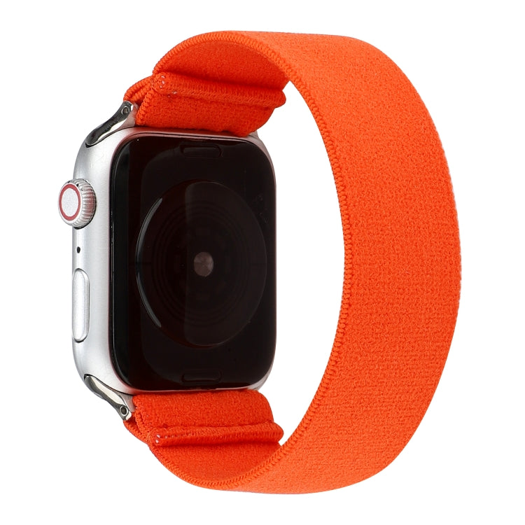 Solid Color Silicone Replacement Strap Watchband, For Apple Watch Series  7  45mm / & 6 & SE & 5 & 4 44mm