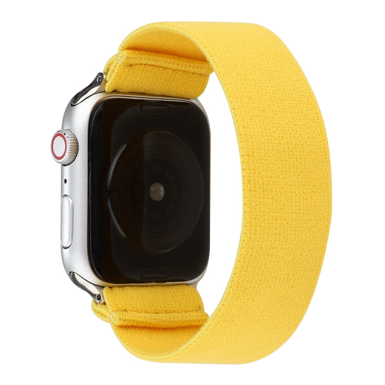 Solid Color Silicone Replacement Strap Watchband, For Apple Watch Series  7  45mm / & 6 & SE & 5 & 4 44mm