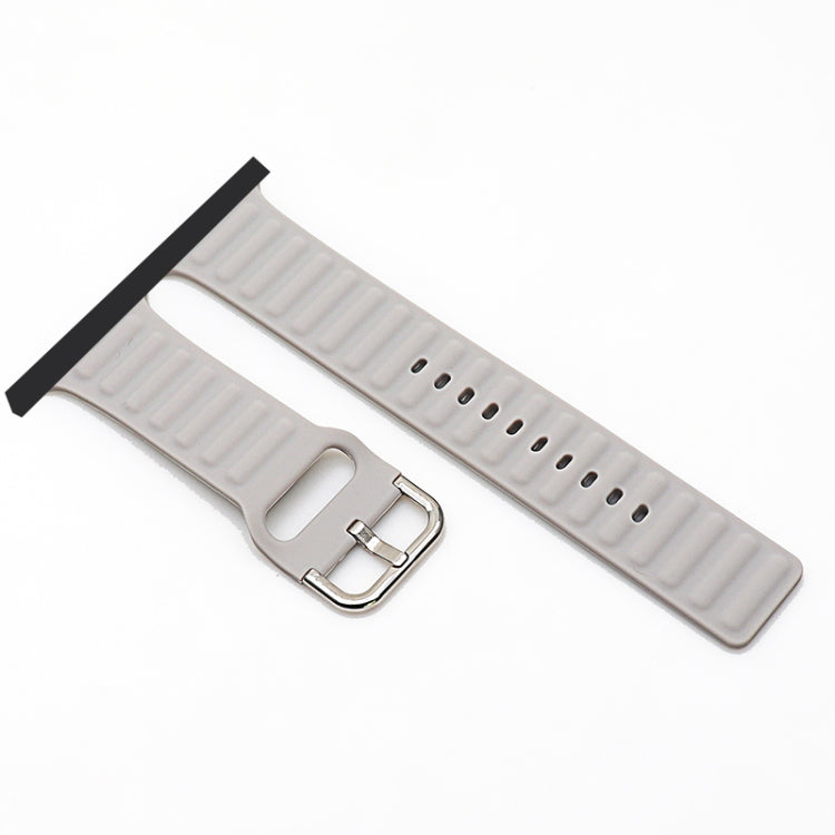 Silicone Replacement Strap Watchband, For Apple Watch Ultra 49mm / Series 8&7 45mm / SE 2&6&SE&5&4 44mm / 3&2&1 42mm, For Apple Watch Series 8&7 41mm / SE 2&6&SE&5&4 40mm / 3&2&1 38mm