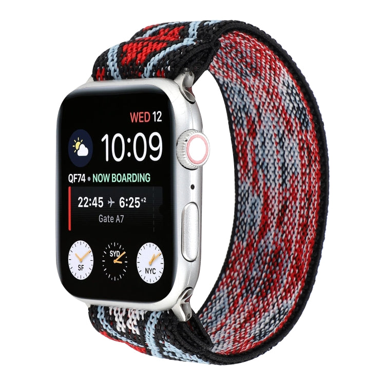 Nylon Replacement Strap Watchband, For Apple Watch Series 7  41mm / & 6 & SE & 5 & 4 40mm