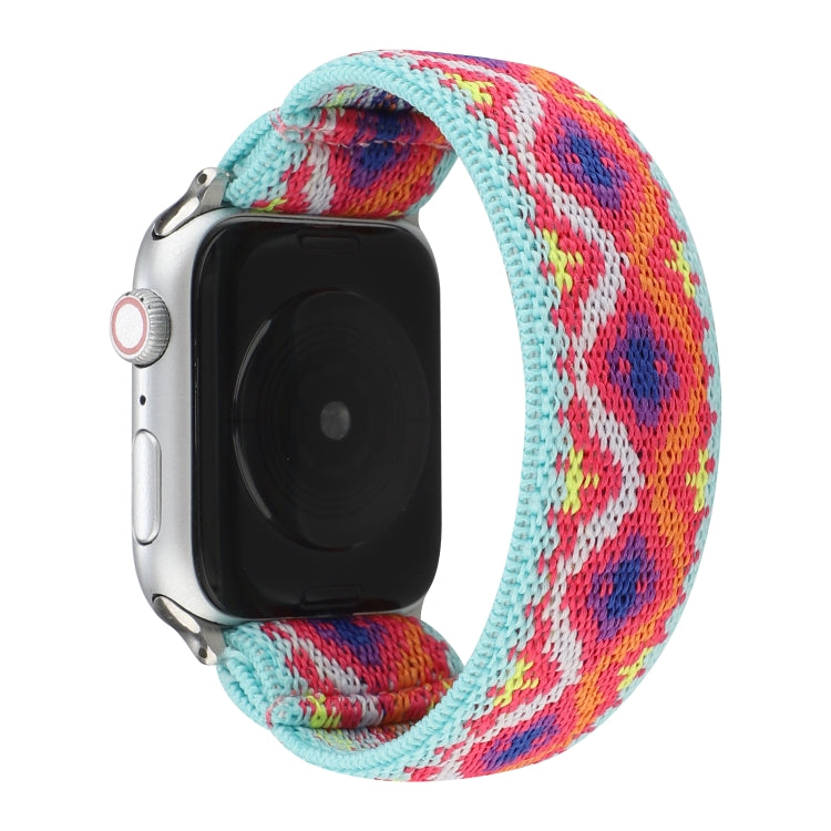 Nylon Replacement Strap Watchband, For Apple Watch Series 7  41mm / & 6 & SE & 5 & 4 40mm