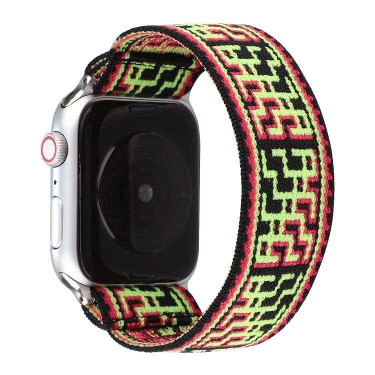 Nylon Replacement Strap Watchband, For Apple Watch Series 7  41mm / & 6 & SE & 5 & 4 40mm