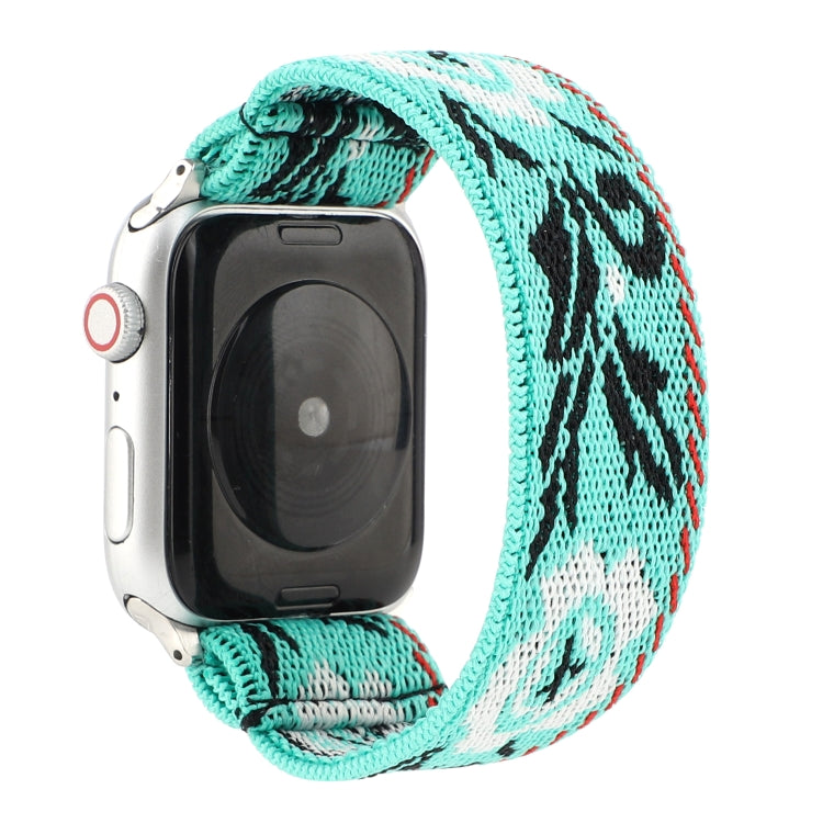 Nylon Replacement Strap Watchband, For Apple Watch Series  7  45mm / & 6 & SE & 5 & 4 44mm