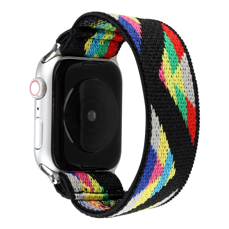 Nylon Replacement Strap Watchband, For Apple Watch Series  7  45mm / & 6 & SE & 5 & 4 44mm