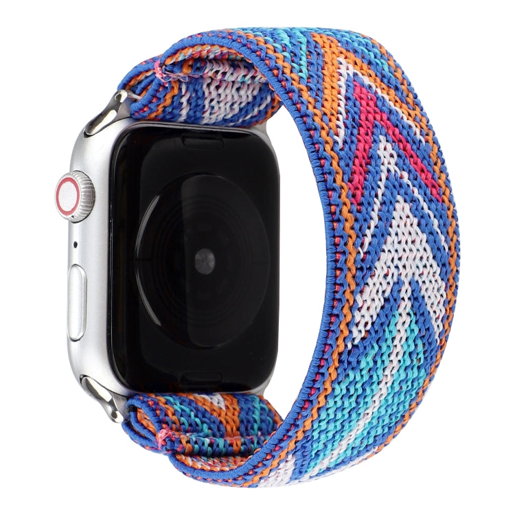 Nylon Replacement Strap Watchband, For Apple Watch Series  7  45mm / & 6 & SE & 5 & 4 44mm
