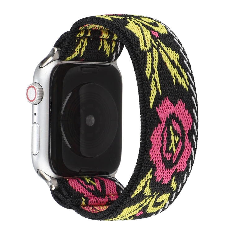 Nylon Replacement Strap Watchband, For Apple Watch Series  7  45mm / & 6 & SE & 5 & 4 44mm