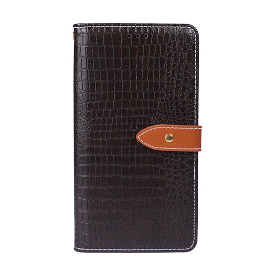 Horizontal flip design protective case for iPhone 12 Pro Max with crocodile pattern