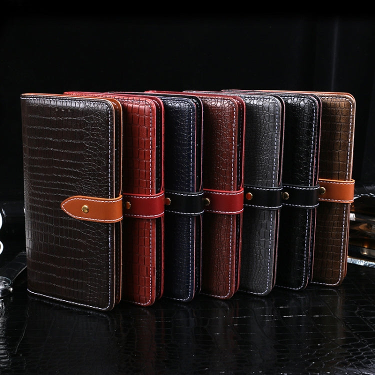 idewei Crocodile Texture Horizontal Flip Leather Case with Holder & Card Slots & Wallet, For iPhone 12, For iPhone 12 Mini, For iPhone 12 Pro, For iPhone 12 Pro Max