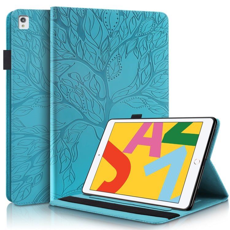 Life Tree Series Horizontal Flip Leather Case with Holder & Card Slots & Pen Slot & Sleep / Wake-up Function