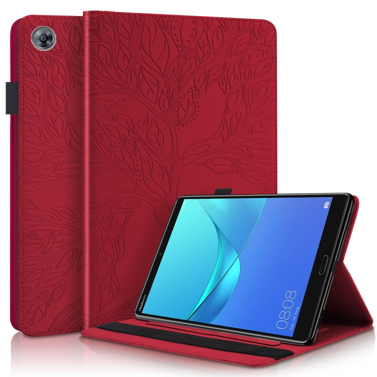 Life Tree Series Horizontal Flip Leather Case with Holder & Card Slots & Pen Slot, For Huawei Mediapad M5 Lite / C5 10.1 inch, For Huawei MatePad 10.4 inch, For Huawei MediaPad M5 10.8 inch, For Huawei MediaPad T5 10.1 inch