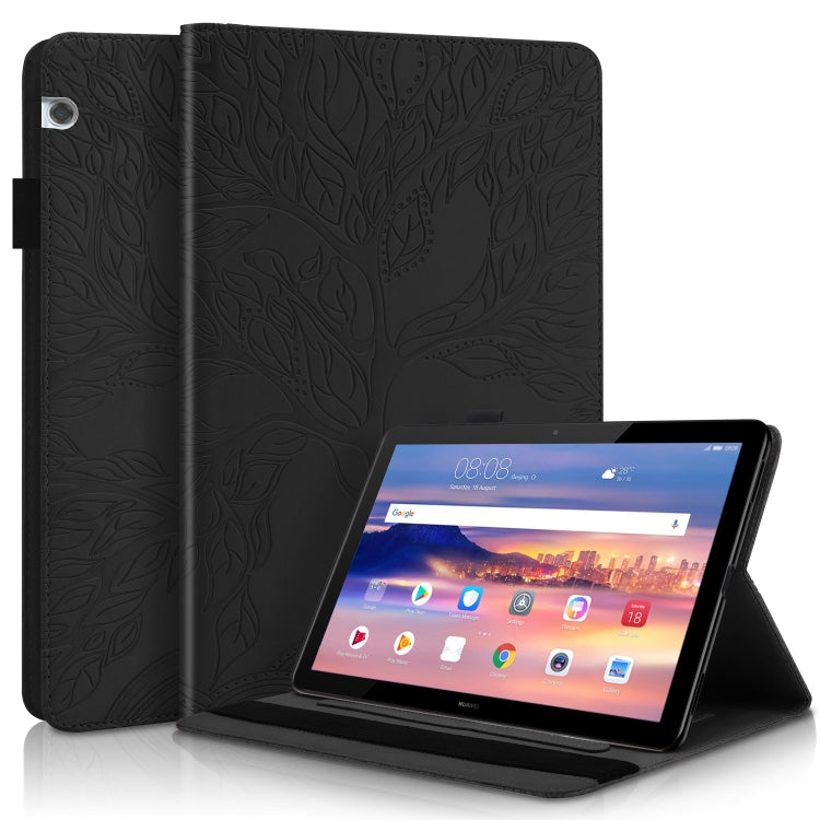 Life Tree Series Horizontal Flip Leather Case with Holder & Card Slots & Pen Slot, For Huawei Mediapad M5 Lite / C5 10.1 inch, For Huawei MatePad 10.4 inch, For Huawei MediaPad M5 10.8 inch, For Huawei MediaPad T5 10.1 inch