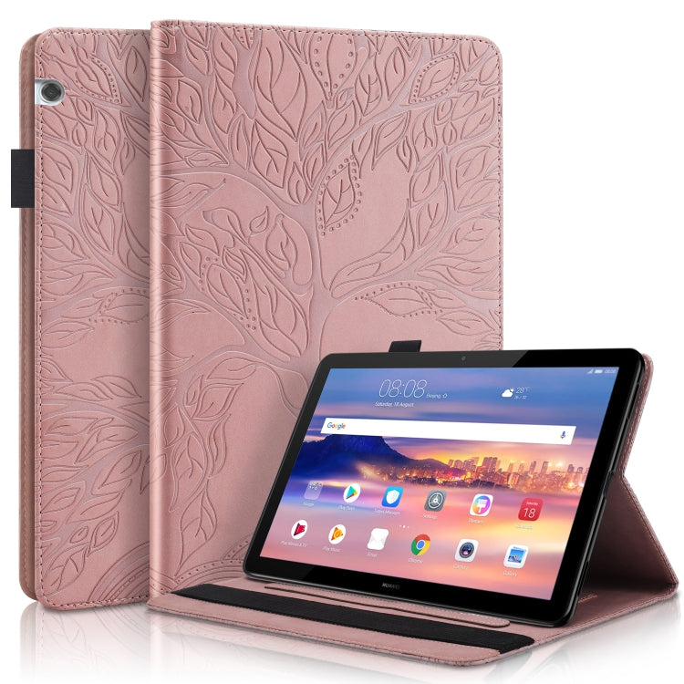 Life Tree Series Horizontal Flip Leather Case with Holder & Card Slots & Pen Slot, For Huawei Mediapad M5 Lite / C5 10.1 inch, For Huawei MatePad 10.4 inch, For Huawei MediaPad M5 10.8 inch, For Huawei MediaPad T5 10.1 inch