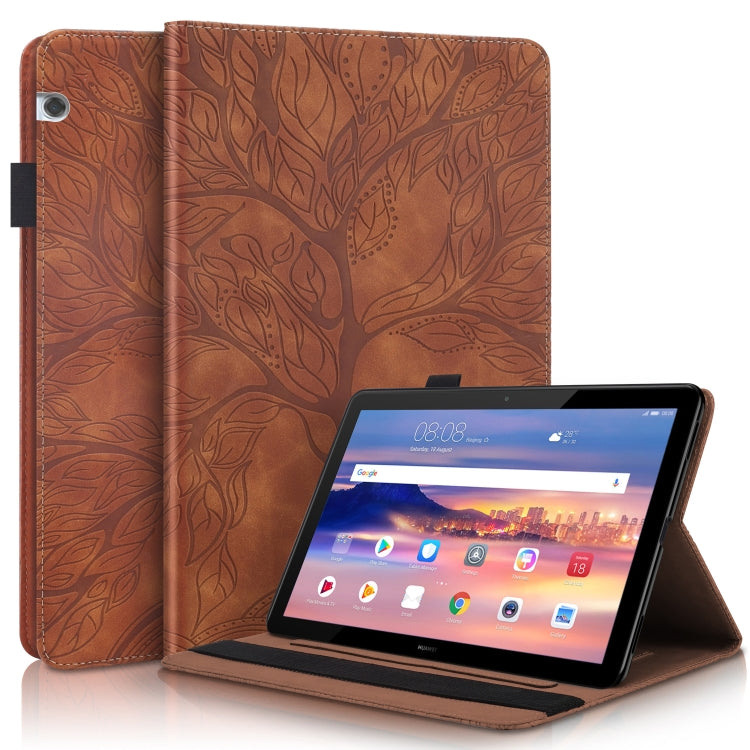 Life Tree Series Horizontal Flip Leather Case with Holder & Card Slots & Pen Slot, For Huawei Mediapad M5 Lite / C5 10.1 inch, For Huawei MatePad 10.4 inch, For Huawei MediaPad M5 10.8 inch, For Huawei MediaPad T5 10.1 inch