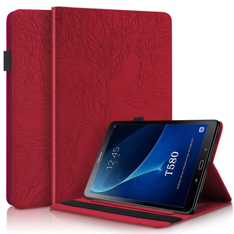 Life Tree Series Horizontal Flip Leather Case with Holder & Card Slots & Pen Slot, For Samsung Galaxy Tab A 10.1 (2019) T510/T515, For Samsung Galaxy Tab A 10.1 (2016) T580/T585, For Samsung Galaxy Tab A 10.5 T590, For Samsung Galaxy Tab S5e 10.5 T720