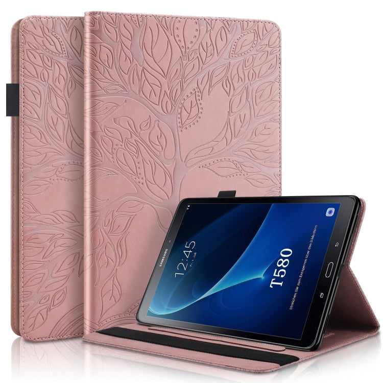 Life Tree Series Horizontal Flip Leather Case with Holder & Card Slots & Pen Slot, For Samsung Galaxy Tab A 10.1 (2019) T510/T515, For Samsung Galaxy Tab A 10.1 (2016) T580/T585, For Samsung Galaxy Tab A 10.5 T590, For Samsung Galaxy Tab S5e 10.5 T720