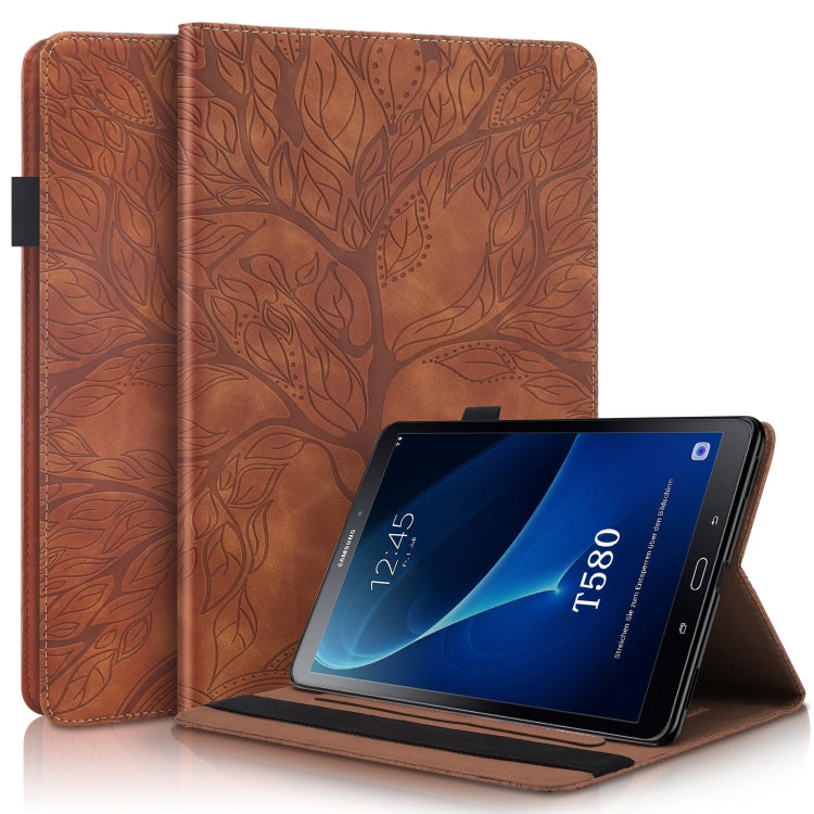 Life Tree Series Horizontal Flip Leather Case with Holder & Card Slots & Pen Slot, For Samsung Galaxy Tab A 10.1 (2019) T510/T515, For Samsung Galaxy Tab A 10.1 (2016) T580/T585, For Samsung Galaxy Tab A 10.5 T590, For Samsung Galaxy Tab S5e 10.5 T720