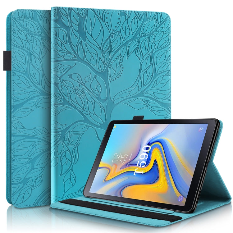 Life Tree Series Horizontal Flip Leather Case with Holder & Card Slots & Pen Slot, For Samsung Galaxy Tab A 10.1 (2019) T510/T515, For Samsung Galaxy Tab A 10.1 (2016) T580/T585, For Samsung Galaxy Tab A 10.5 T590, For Samsung Galaxy Tab S5e 10.5 T720